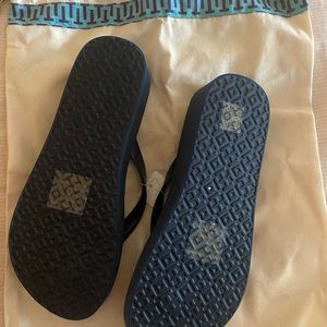 Tory Burch Wedge Flip Flops